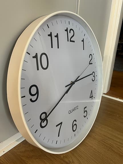 Väggklocka 50 cm