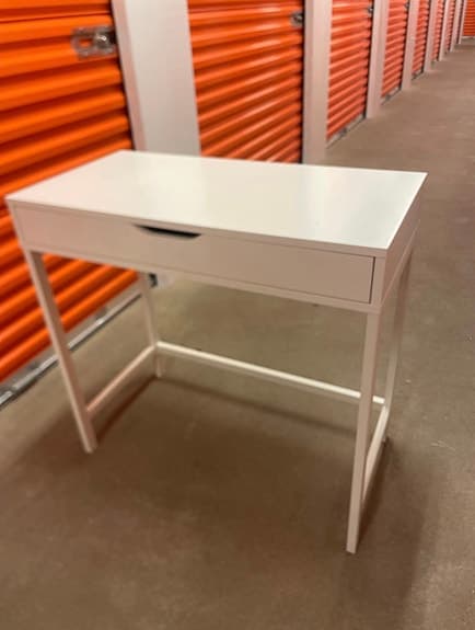 IKEA litet skrivbord 100 cm med låda
