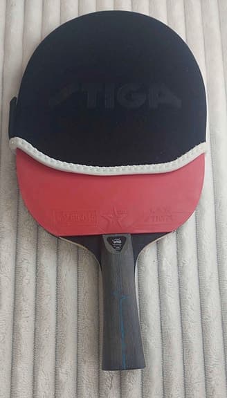 Stiga bordtennisracketar med fodral och bollar