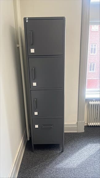 Metallskåp / Arkivskåp IKEA IDÅSEN med flera fack