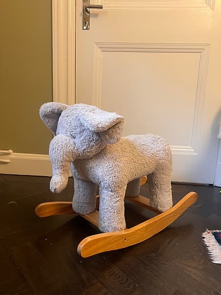 Gunghäst/Gungdjur, elefant