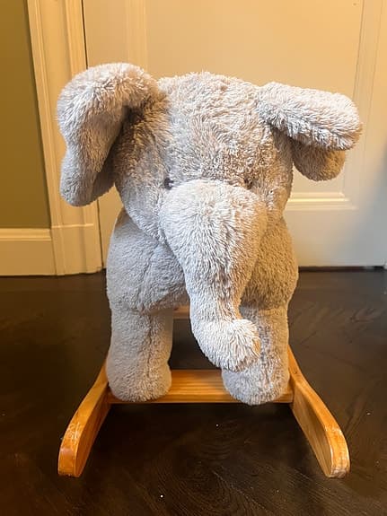 Gunghäst/Gungdjur, elefant