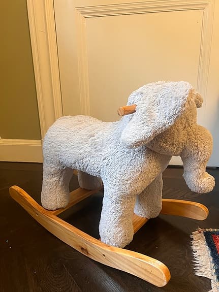 Gunghäst/Gungdjur, elefant