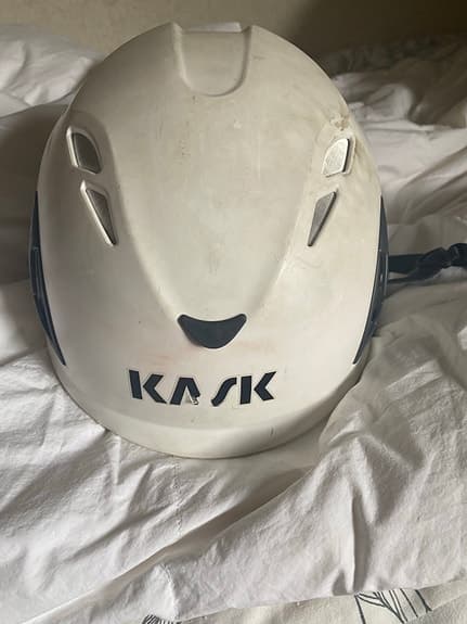 Kask skyddshjälm stl 51–63 cm vit