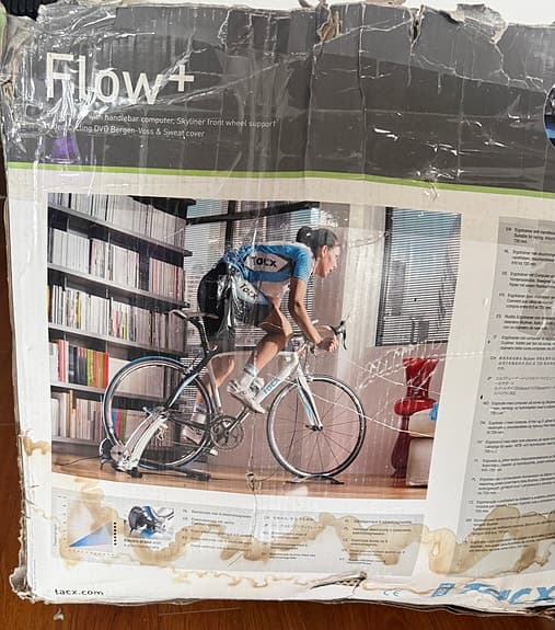 Tacx Flow+ cykeltrainer för racer