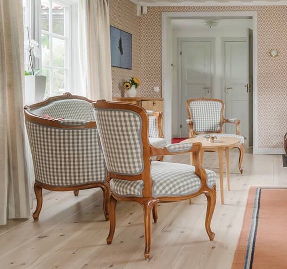 Soffgrupp soffa och 2 fåtöljer