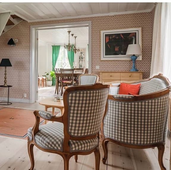 Soffgrupp soffa och 2 fåtöljer