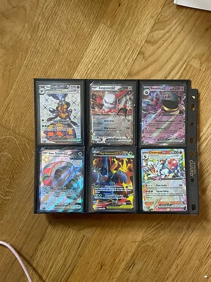 Pokémon EX Bundle Mega Heracross Cinderace Iron Treads Ultra Rare