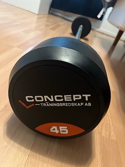 Concept skivstång 45 kg