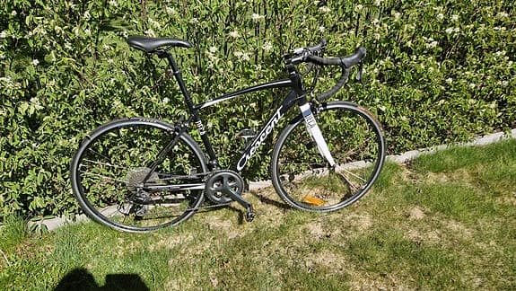 Crescent landsvägscykel 52 cm 26" svart unisex