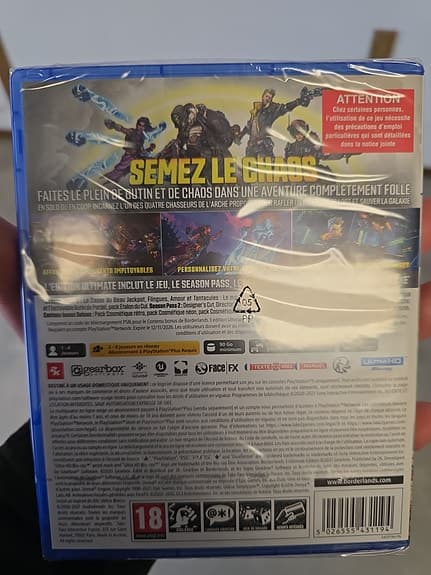 Borderlands 3 Ultimate Edition Playstation 5 spel