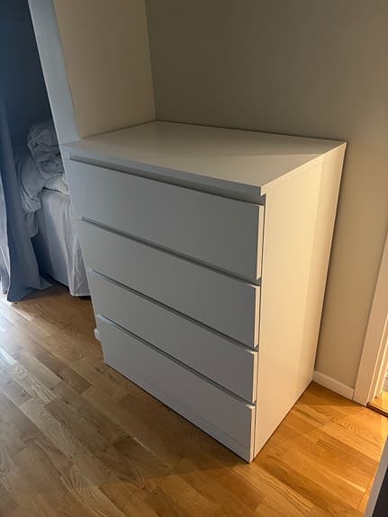 Ikea Malmbyrå 4 Lådor