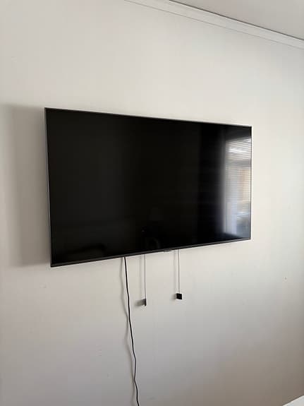 Samsung TV 55 tum svart