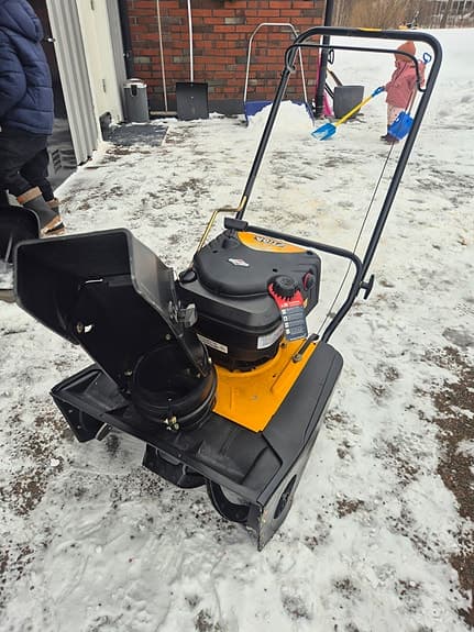 Stiga Snow Rex snöslunga (plus reservdelsslunga)