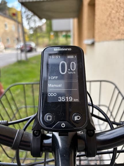 ELCYKEL STÅLHÄSTEN E-HYBRID HERR 8-VXL SHIMANO STEPS GRÅ