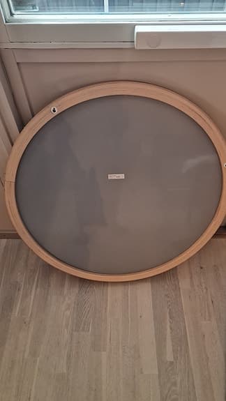 Badrumsspegel IKEA Stockholm Valnötsfanér 80 cm