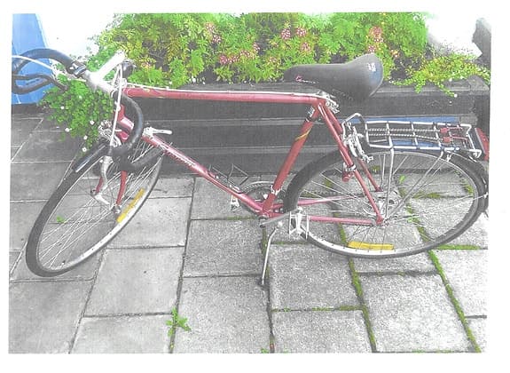 Crescent herrcykel 28" rosa metallic