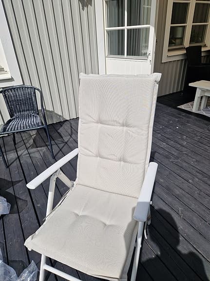 Helt nya dynor , offwhite