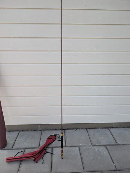 ABU Svängsta Feralite 856 Zoom Flugspö Vintage Made in Sweden