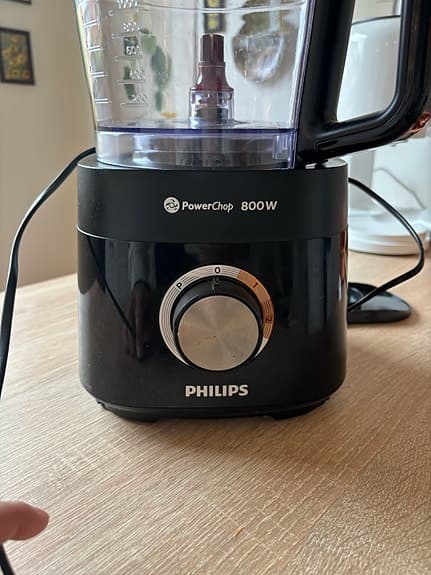 Philips matberedare 800W svart med mixer