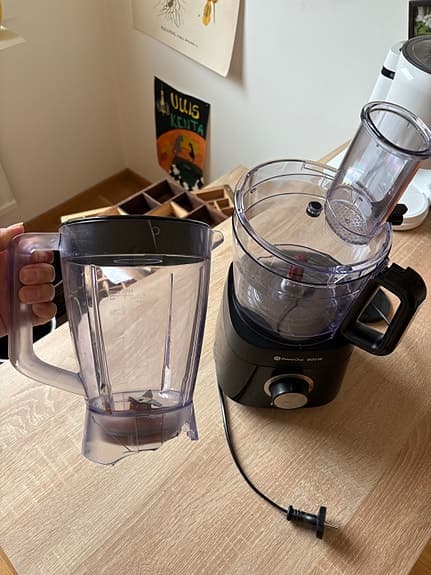 Philips matberedare 800W svart med mixer