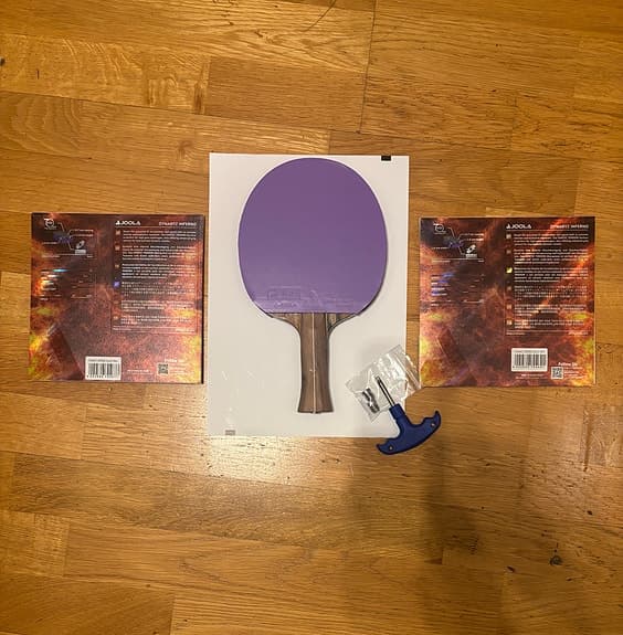 Världens snabbaste pingisracket! Specialtillverkad extreme speed&power(191,1g)