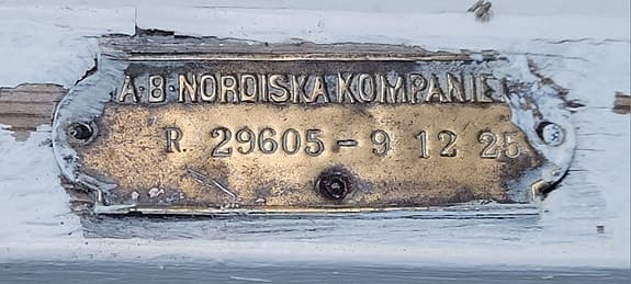 Trädgårdsstolar NK från 1925