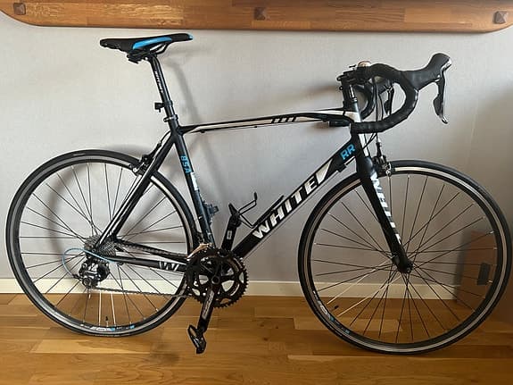White RR racercykel / landsvägscykel
