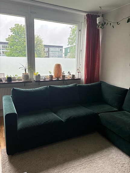 5 sits Ikea soffa