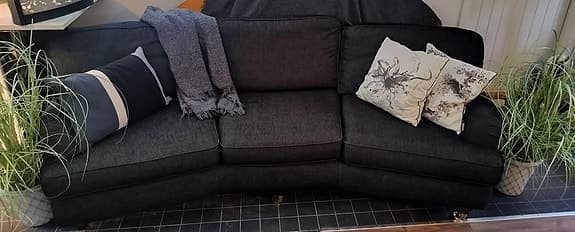 Perfekt tvsoffa i Howardmodell för hela familjen