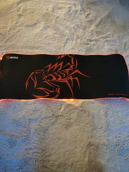 Marvo musmatta med rgb
