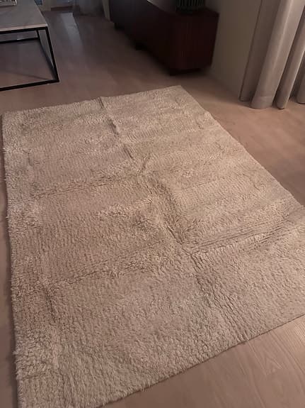 Ellos home beige ryamatta / matta Palencia