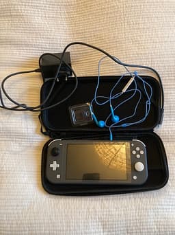 Nintendo Switch Lite spelkonsol grå