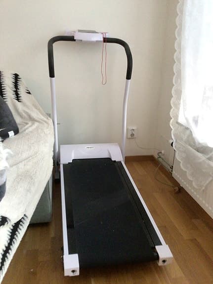 Löpband med digital display