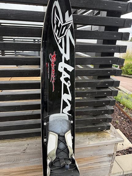 Slalom vatten-skida Slalom Comp Freeride Series svart