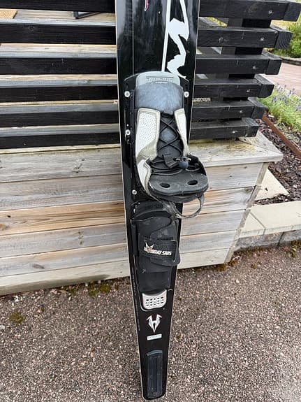 Slalom vatten-skida Slalom Comp Freeride Series svart