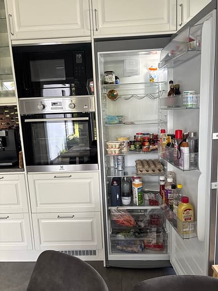 Electrolux frysskåp rostfritt stål