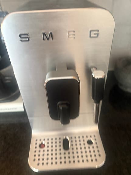 Smeg espressomaskin rostfri med ångstav