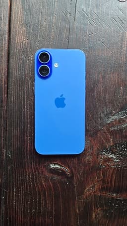 iPhone 16 128 GB Blå