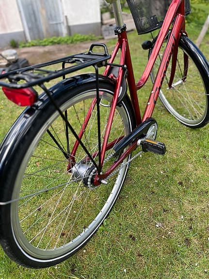 Ny cykel.