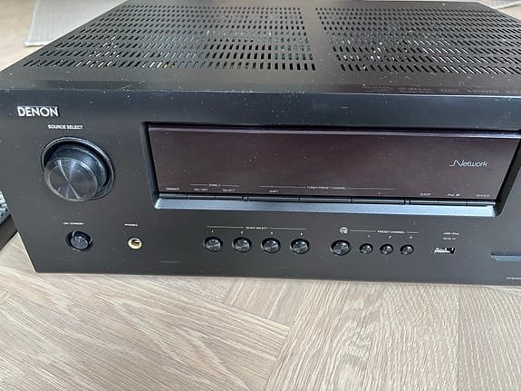Denon svart hemmabioreceiver AVR1912