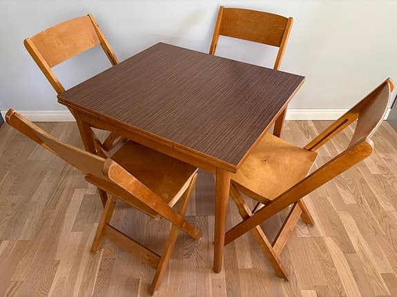 Klappstolar/ fällstolar 50/60- tal