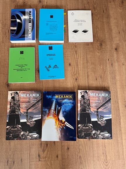Kurslitteratur KTH – mekanik, matematik, termo, elektronik