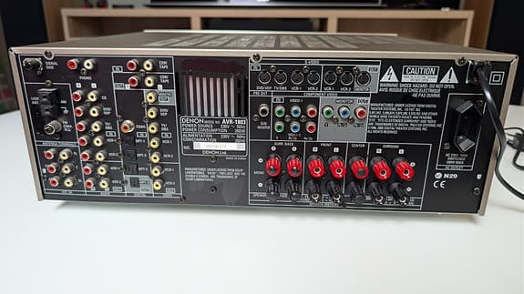 Denon AVR-1803 AV Receiver / Förstärkare + fjärrkontroll
