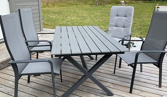 Mio trädgårdsmöbler