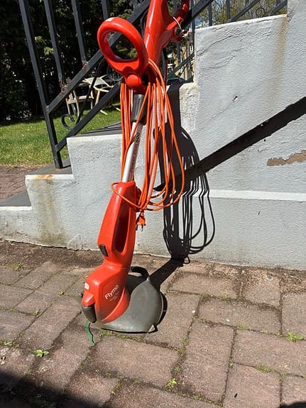 Flymo grästrimmer orange
