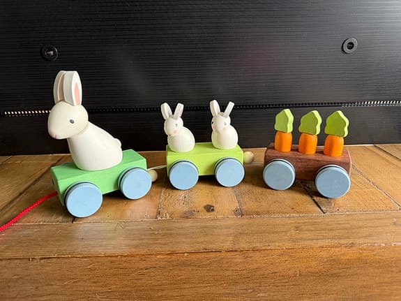 Le Toy Van Kanintåg i trä