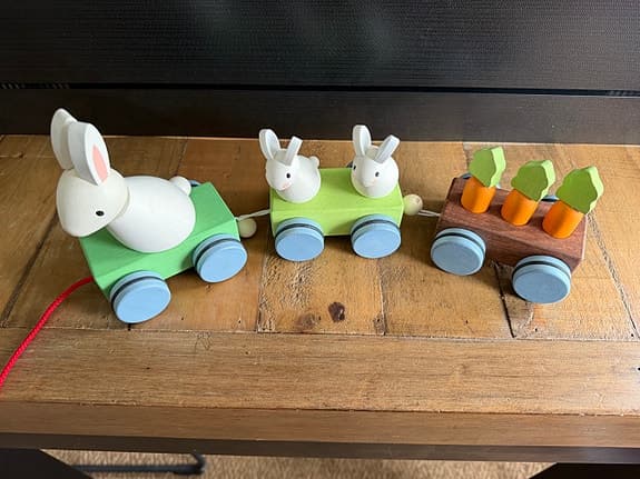 Le Toy Van Kanintåg i trä