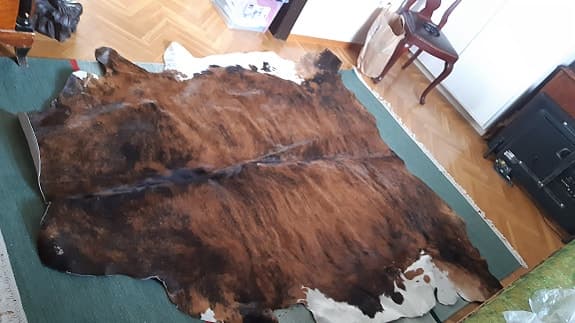 Brun kohud matta