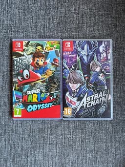 Nintendo switch spelpaket (2st)